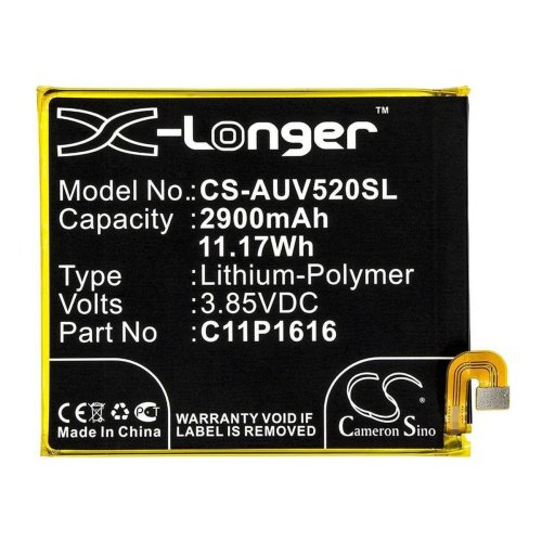 Акумулятор Asus C11P1616 2900 мА·год для ZenFone V V520KL A006 (X-Longer CS-AUV520SL)