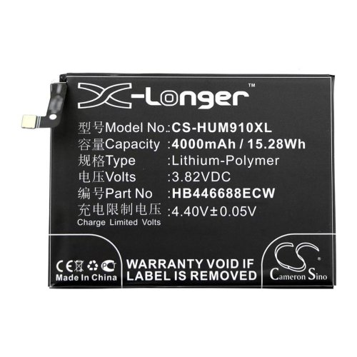 Акумулятор Huawei HB446688ECW 4000 mAh для Huawei Mate 9 Pro (X-Longer CS-HUM910XL)