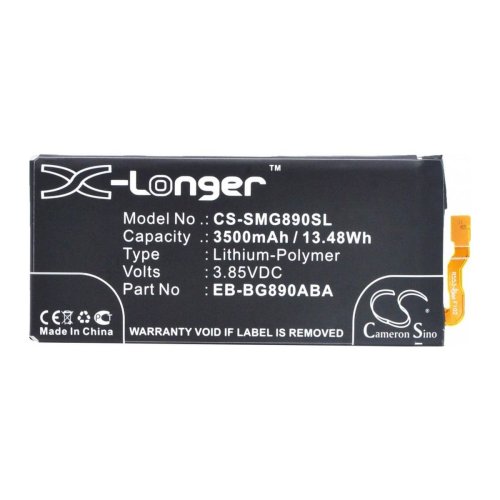 Акумулятор Samsung EB-BG890ABA 3500 мА·год для Galaxy S6 Active SM-G890 (X-Longer CS-SMG890SL)