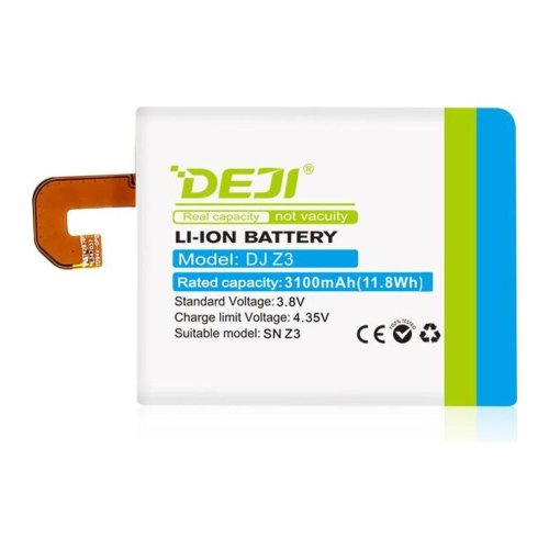Акумулятор DEJI LIS1558ERPC для Sony Xperia Z3 D6603 D6616 D6633 D6653 3100 mAh