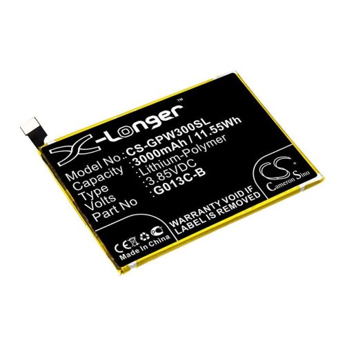 Акумулятор X-Longer G013C-B (CS-GPW300SL) для Google Pixel 3 XL G013C, 3000 mAh