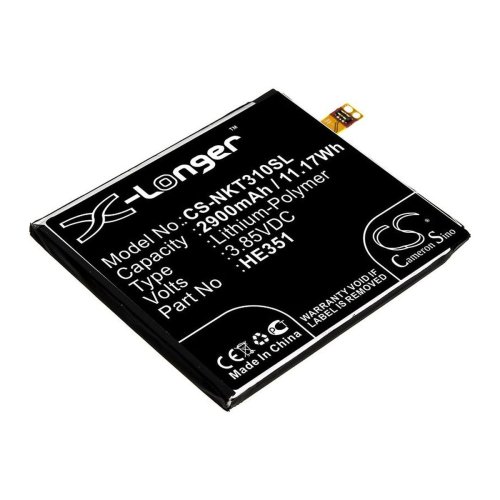 Акумулятор X-Longer HE351 (CS-NKT310SL) для Nokia 3.1, 2900 mAh