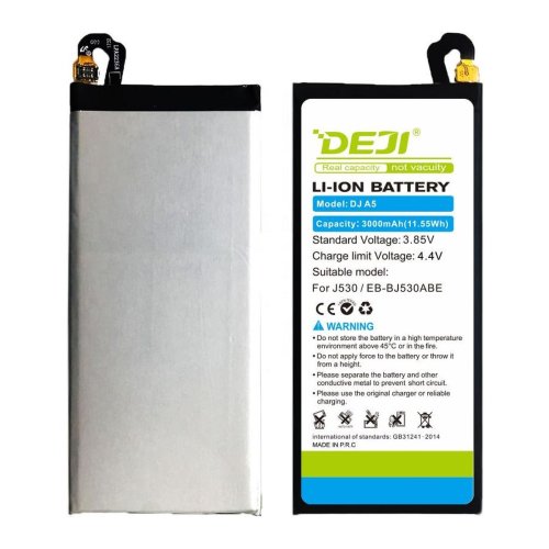 Акумулятор DEJI EB-BJ530ABE для Samsung Galaxy J5 (2017) SM-J530, 3000 mAh