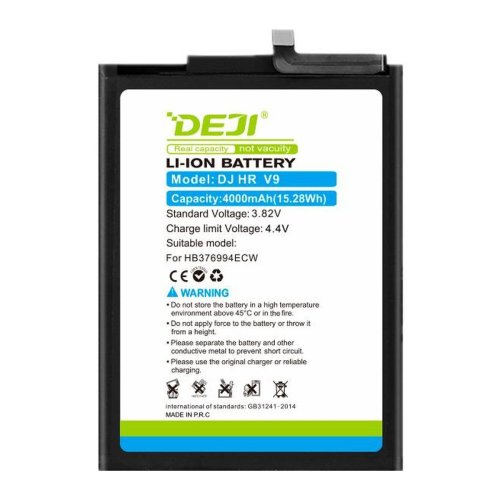 Акумулятор DEJI HB436380ECW для Huawei P30, ємність 3650 mAh