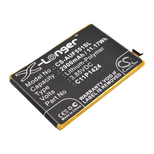 Акумулятор X-Longer C11P1424 (CS-AUF551SL) для Asus ZenFone 2 ZE551ML, 2900 мА·год