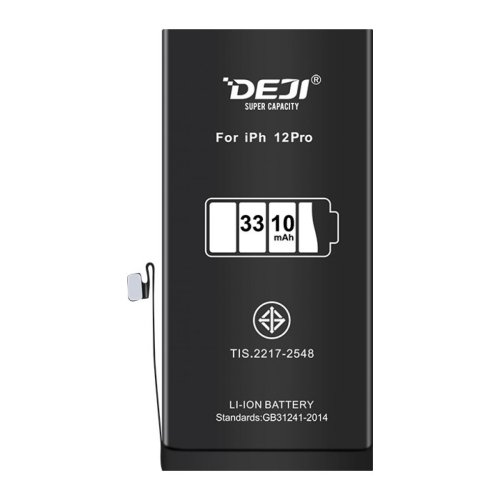 Посилена батарея DEJI 3310 мА·год для Apple iPhone 12 Pro (A2407, A2341)