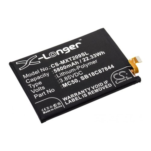 Акумулятор X-Longer MC50 CS-MXT209SL для Motorola Moto G9 Power XT2091, 5800 мА·год