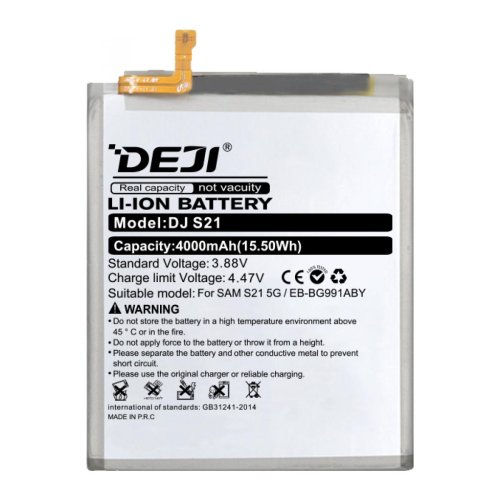 Акумулятор DEJI EB-BG991ABY для Samsung Galaxy S21 5G SM-G991, 4000 мА·год