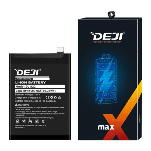 Акумулятор DEJI EB-BA226ABY для Samsung Galaxy A22 SM-A226, 5000 мА·год