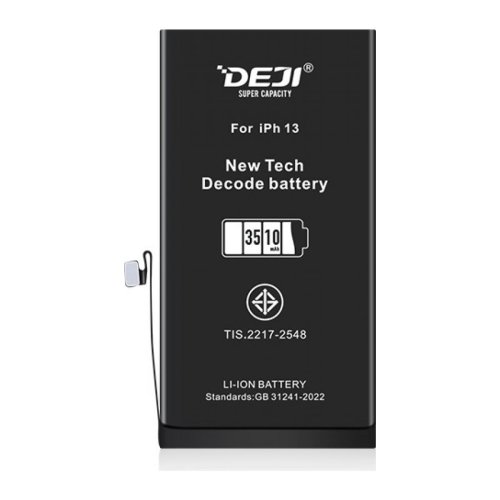 Адаптивний акумулятор DEJI 3510 mAh для iPhone 13 — визначається iOS, без прошивки