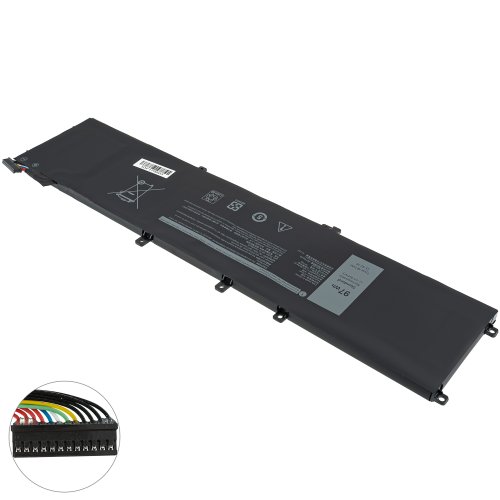 Акумулятор для ноутбука Dell 0W62W6 (G7 17 7700) 11.4V 8070mAh чорний