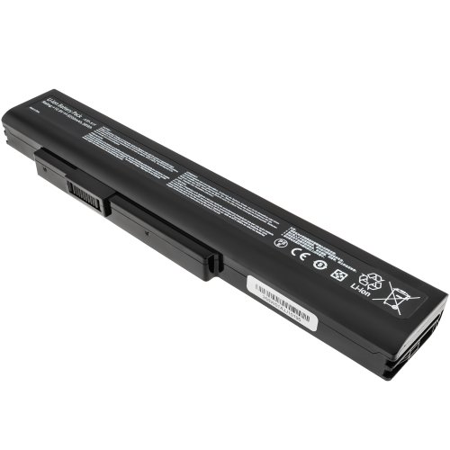 Акумулятор для ноутбука Fujitsu FPCBP344 (Lifebook NH532, N532) 10.8V 5200mAh, чорний