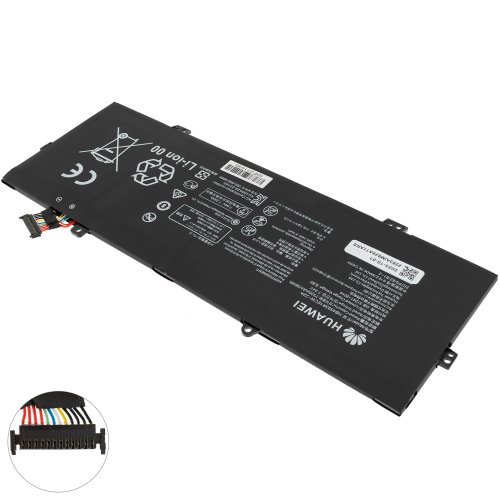 Батарея для ноутбука Huawei HB4593R1ECW-22A (MateBook 14 2020/2021, X Pro 2021) 7.64V 7330mAh Black Original