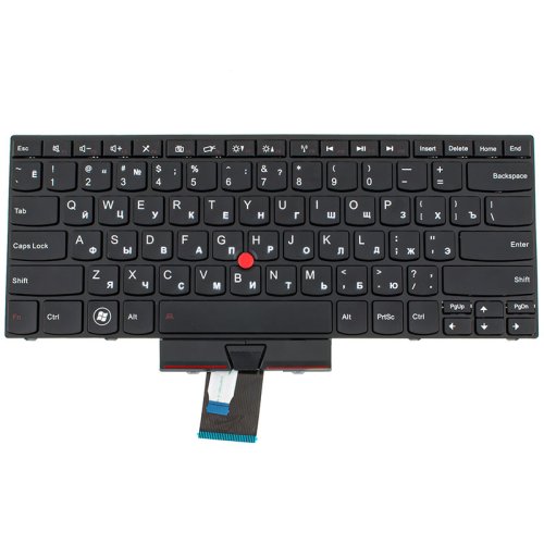 Клавіатура для ноутбука Lenovo E320, E325, E420, E425, RU-розкладка, чорна