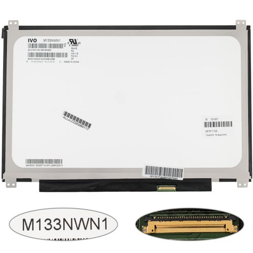 Матриця 13.3" M133NWN1 R4 1366×768 eDP 30pin LED Slim матова розʼєм справа (renew)