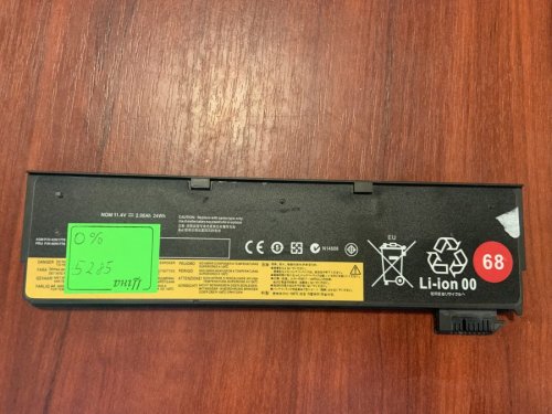 Акумулятор Lenovo 45N1775 (знос 0%) для X240/X240S/X250/X260/X270/T440S/T450/T460P/T550/T560/W550 (5285)