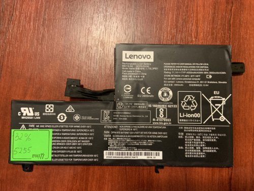 Акумулятор LENOVO L15L3PB1, знос 32%, для Lenovo Chromebook N22 (B5255) Original