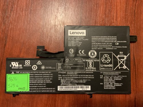 Акумулятор LENOVO L15L3PB1, знос 16%, для Lenovo Chromebook N22 (B5256) Original