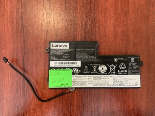 Акумулятор LENOVO L16M3P71, знос 23%, для T440S/T440/T450/T450s/T460/X240/X240S/X250/X250S/X260/S440/S540 (B5209) Original
