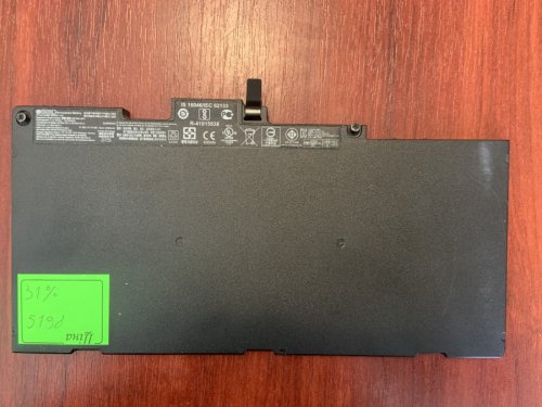 Акумулятор HP TA03XL, знос 31% для EliteBook 745/755/840/848/850, ZBook 15u G3/G4 Original