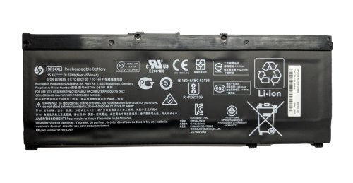 Акумулятор SR04XL для HP Pavilion Power 15-CB, Omen 15-CE та 17-CB