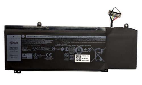 Акумулятор 1F22N для Dell Alienware M15 R1 2018 / Alienware M17 (P37E, 2019)