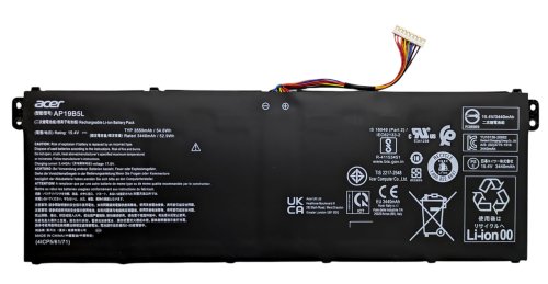 Акумулятор AP19B5L для Acer Nitro 5 AN515-42/52/53 та Swift 3 SF314