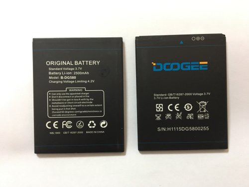 Акумулятор Doogee B-Dg580 для смартфона Doogee DG580 (Li-ion батарея)