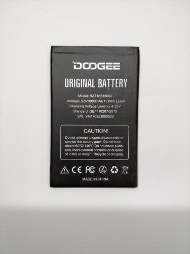 Батарея аккумулятор акб DOOGEE X9 Pro 3000 mAh