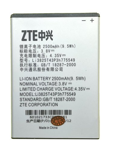 Акумулятор Li3825T43P3h775549 для ZTE N919/N980/U935/V967S/Grand X Quad V987 (батарея)