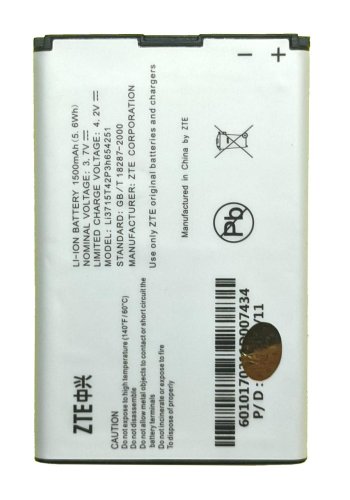 Акумулятор ZTE Li3715T42P3h65251 для Wi‑Fi роутерів ZTE A6, AC30, MF30, MF60, MF61, MF73
