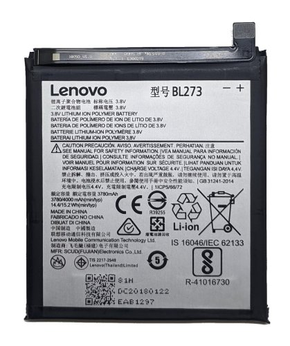 Акумулятор BL273 для Lenovo K6 Note (батарея)