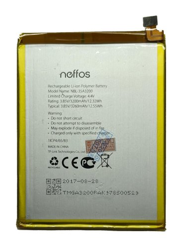 Акумуляторна батарея NBL-35A3200 для TP-Link Neffos N1 TP908A