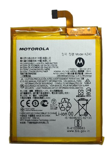 Акумулятор Motorola KZ40 для Moto Z4 XT1980 / Z4 Play — батарея