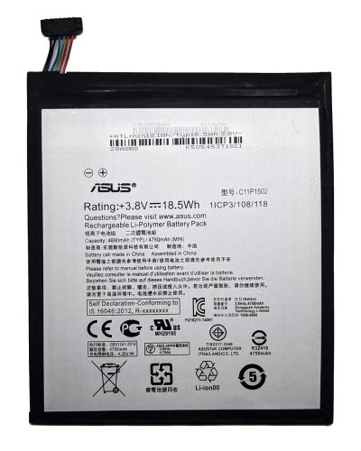 Акумулятор C11P1502 для Asus ZenPad 10 Z300C/Z300CG/Z300CL/M1000C