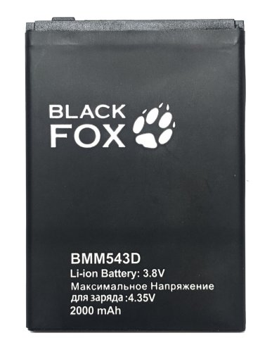 Акумулятор Black Fox BMM543D для Black Fox B4 (батарея)