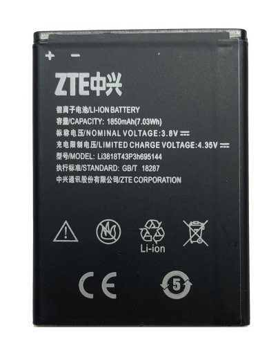 Акумулятор для ZTE V830w / Kis 3 Max / Blade G Lux Li3818t43P3h695144