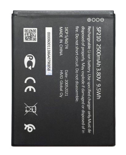Акумулятор SP210 для Nokia C1 Plus TA-1312 (батарея)
