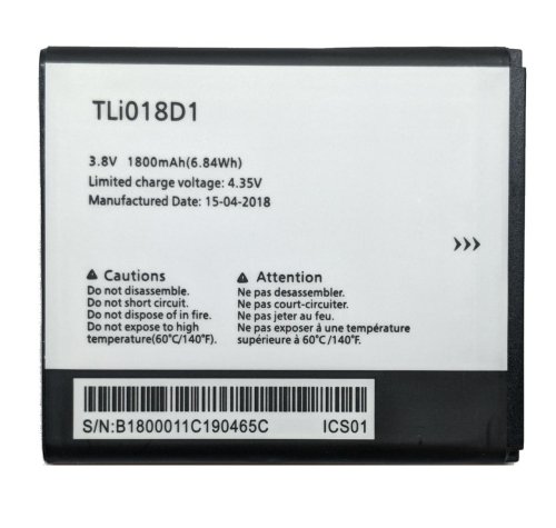 Акумулятор Alcatel TLi018D1 для One Touch Pop C3 4033D / 5015X / 5015D / D5 5038D