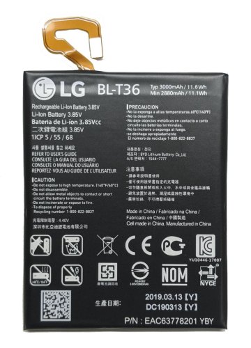 Акумулятор BL-T36 для LG K11 Plus/K30 2018/X410/LMX410/LMX410FC
