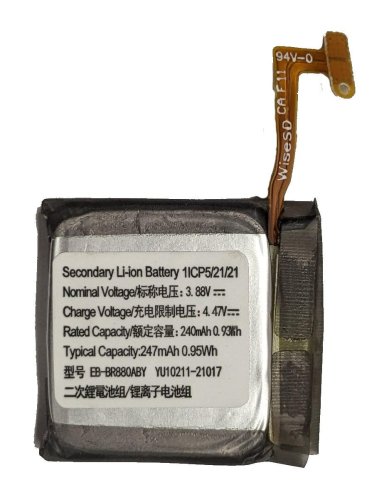 Акумулятор EB-BR880ABY для Samsung Galaxy Watch 4 Classic SM-R880 42mm