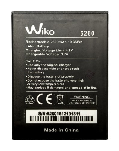 Акумулятор для Wiko Ridge Fab 4G та Slide 2 (5260)