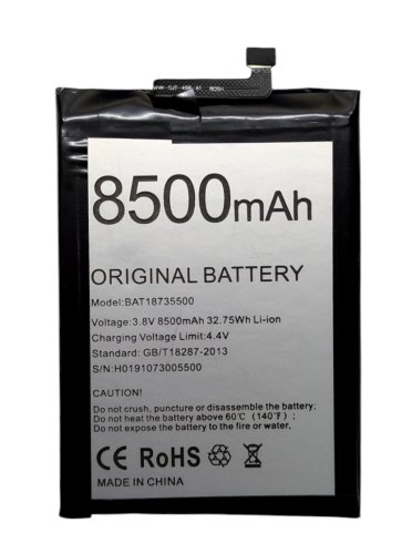 Акумулятор BAT20ZN1308500 для Doogee S86 та S86 Pro (заміна батареї)