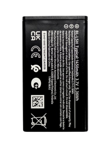 Акумулятор BL-L5H 1450mAh для Nokia 150 DS (2023) TA-1582