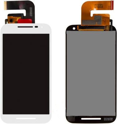 Оригінальний дисплей Motorola Moto G3 XT1540/XT1541/XT1544/XT1548/XT1550 з тачскріном, білий