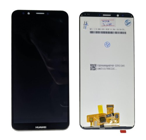Дисплей для Huawei Y7 2018 / Nova 2 Lite / Y7 Prime з чорним тачскріном