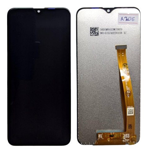 Дисплейний модуль (екран+сенсор) для Samsung Galaxy A20e A202F
(68 символів)