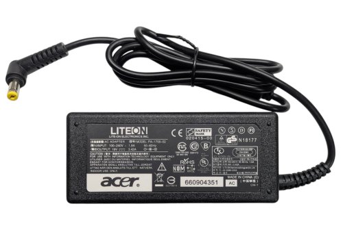 Блок живлення Acer 65W 19В 3.42А, штекер 5.5×1.7 мм (PA-1700-02)