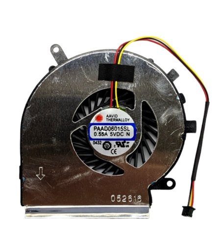 Кулер CPU 3-pin для ноутбуків MSI GE62/GE72/PE60/PE70/GL62/GL72 (MS-16J3, GE62VR)