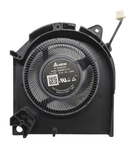 Кулер-вентилятор CPU для Dell G15 5530, G16 7630, 7635 (ND8CC11)